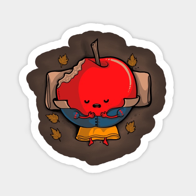 Poisoned Apple Sticker by Naolito